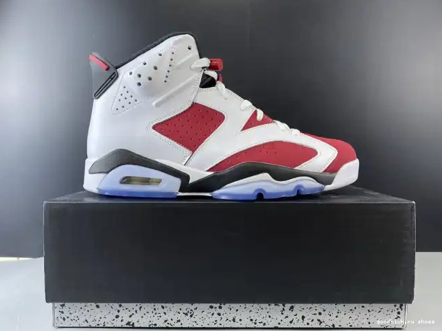 JORDAN RETRO 2014 384664-160 AIR 'CARMINE' 6 0530